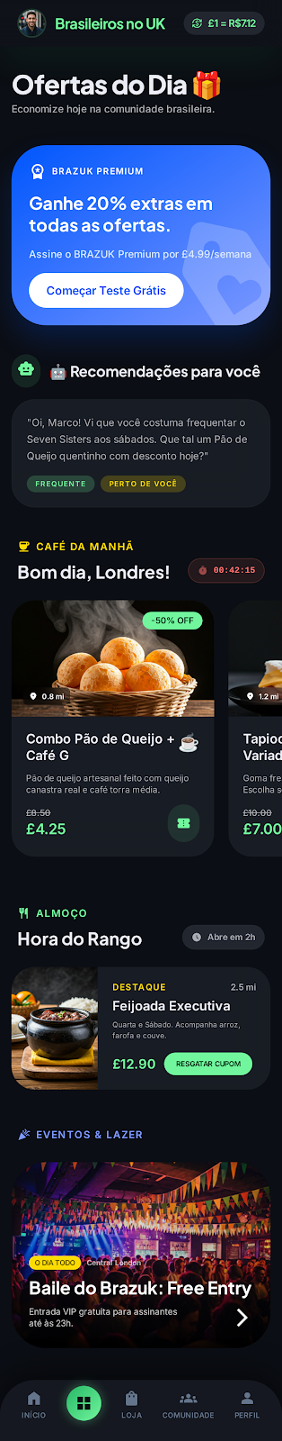 Ofertas do dia no Brazuk